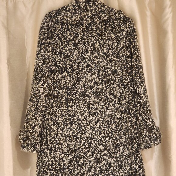 Excellent  Diane Von Furstenberg Peacoat Double Breasted Boucle Loop - Picture 5 of 12